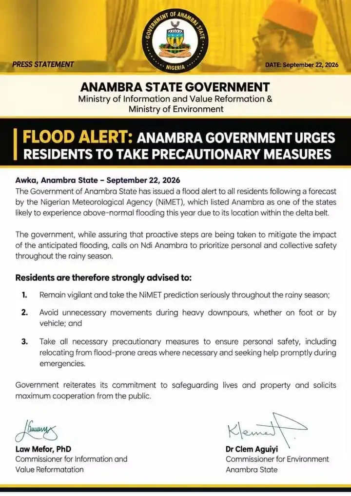 FLOOD ALERT